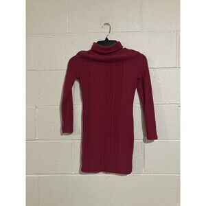SHEIN Longsleeve turtleneck Red dress Size 10 Girls